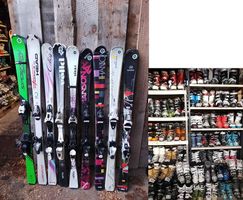 SKIS-CHAUSSURES PETIT PRIX PAS CHER 7/7 à LEYSIN