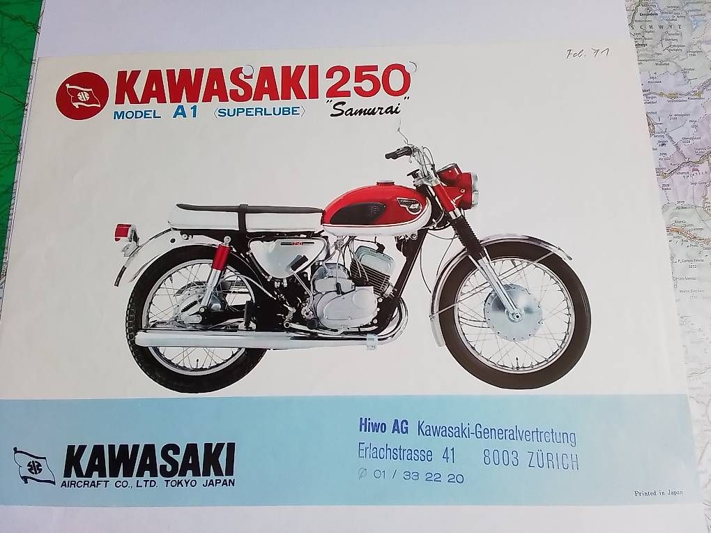 Strada: Kawasaki 250 Samurai – Usato da Marly venduto da LesmoGS