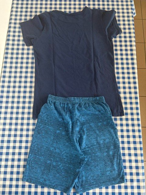 Schiesser Pigiama & Simili: Kinder kurzer Pyjama von Schiesser Gr.152 – Usato da Zürich venduto da kicconet 1