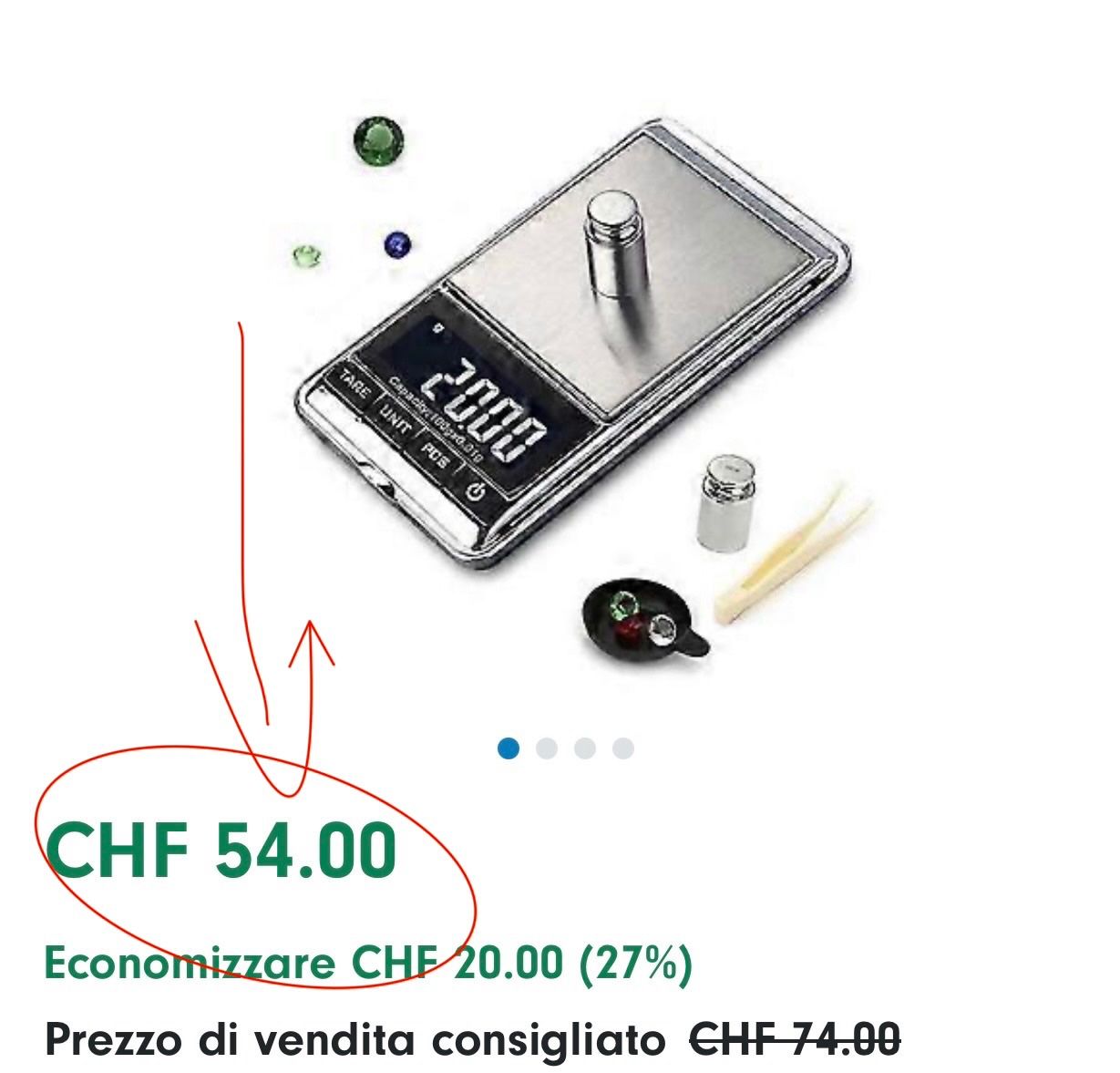 Accessori da laboratorio: Neue digitale Waage – Nuovo e nell'imballaggio originale da Lugano venduto da dir_5287 2