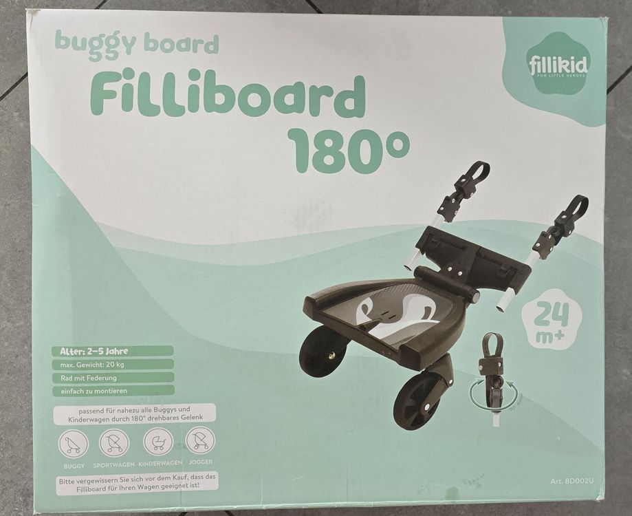 Filliboard Buggy Board 180° drehbar (Neu und originalverpackt) in ...