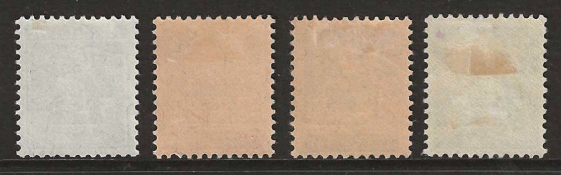 Tutti i francobolli: 1918 : IKW Ausgaben Nr. 2,4,5 + 8 : KP 263.-- – Nuovo (secondo la descrizione) da Gümligen venduto da Geniusbuy 1
