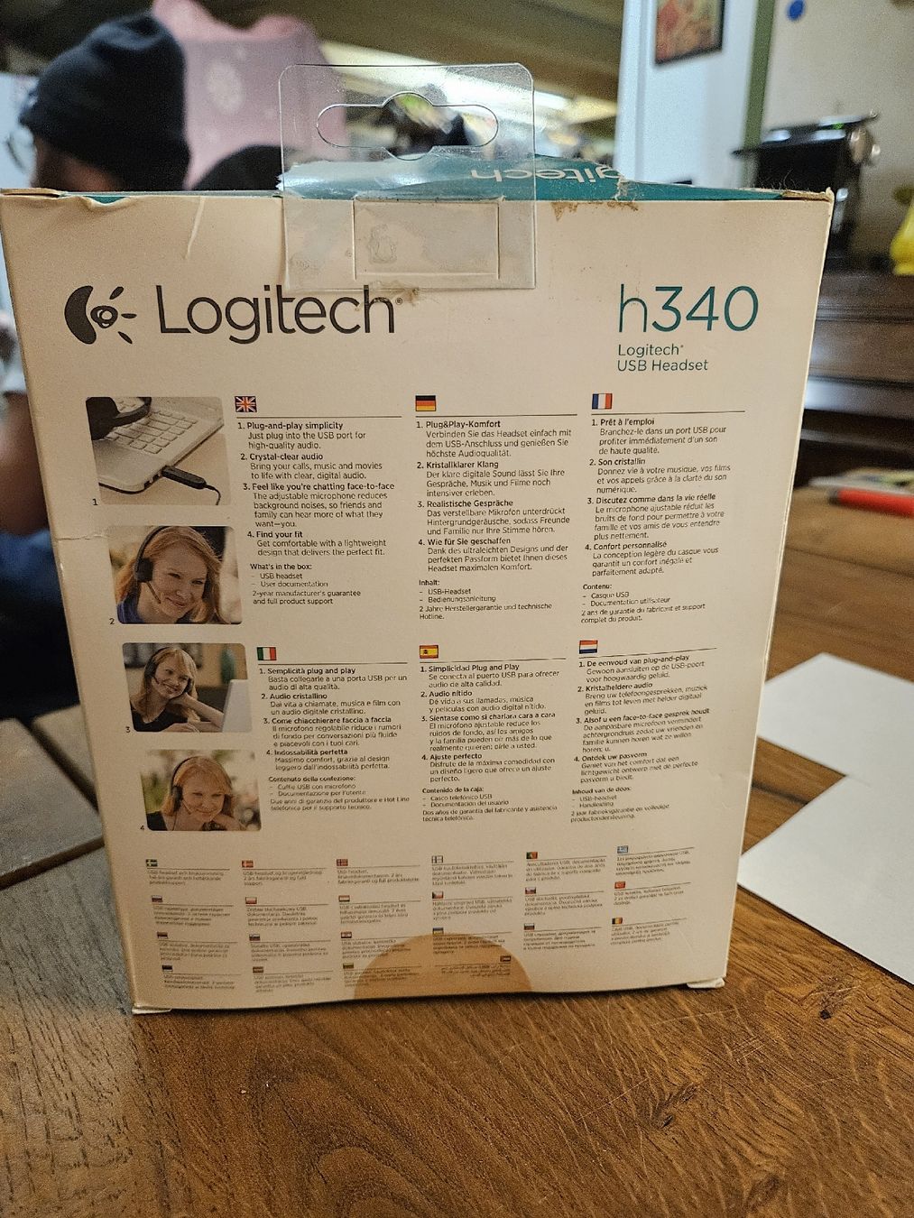 Cuffie: Logitech H340 USB Headset - Neuwertig, (C) – Nuovo e nell'imballaggio originale da Rorschach venduto da TimelessTrading 1