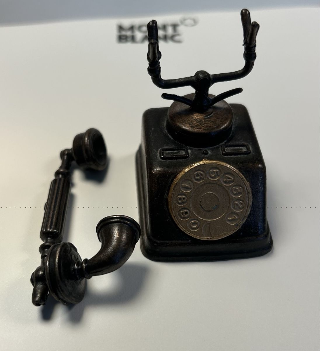 Tutte le decorazioni: Antike Mini Lot: Kaffeemühle, Telefon, Kasse, Eule, Huhn – Usato da Bern venduto da mon_622y 1