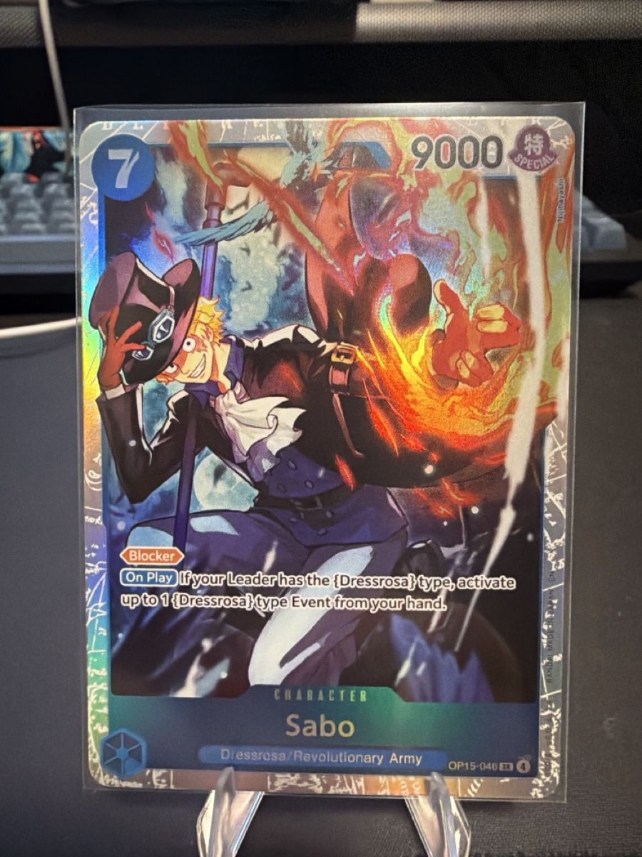 Bandai Carte collezionabili: One Piece Karte Holo Sabo – Nuovo (secondo la descrizione) da Kriens venduto da Ajiani