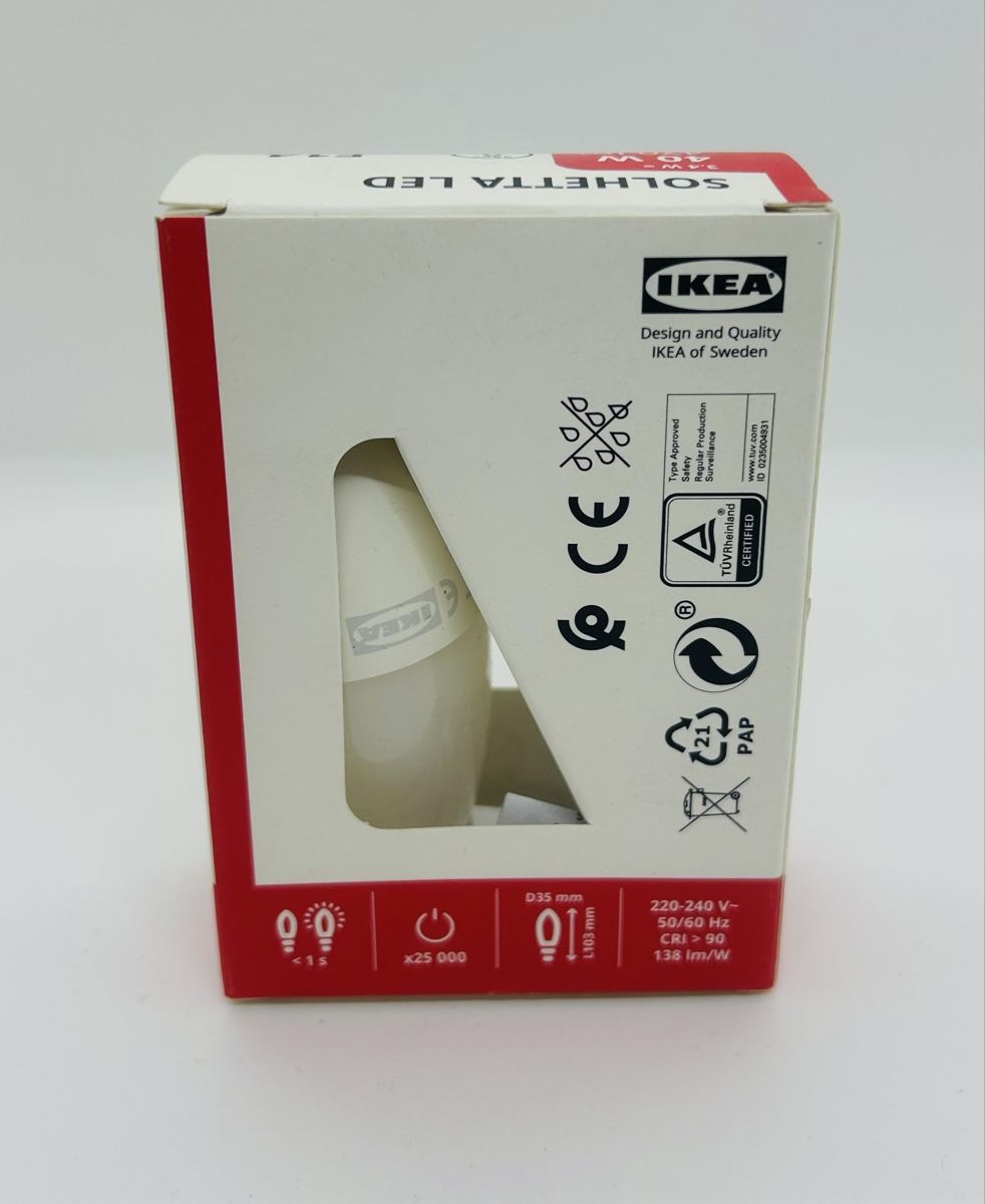 Ikea Lampade: [NEU]: IKEA SOLHETTA LED-Leuchtmittel E14 – Nuovo e nell'imballaggio originale da Arni AG venduto da CreaFlex 2