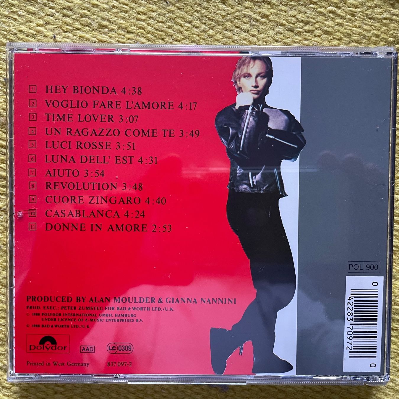 CD: GIANNA NANNINI-MALAFEMMINA – Usato da Rorschacherberg venduto da CD-Roli 1