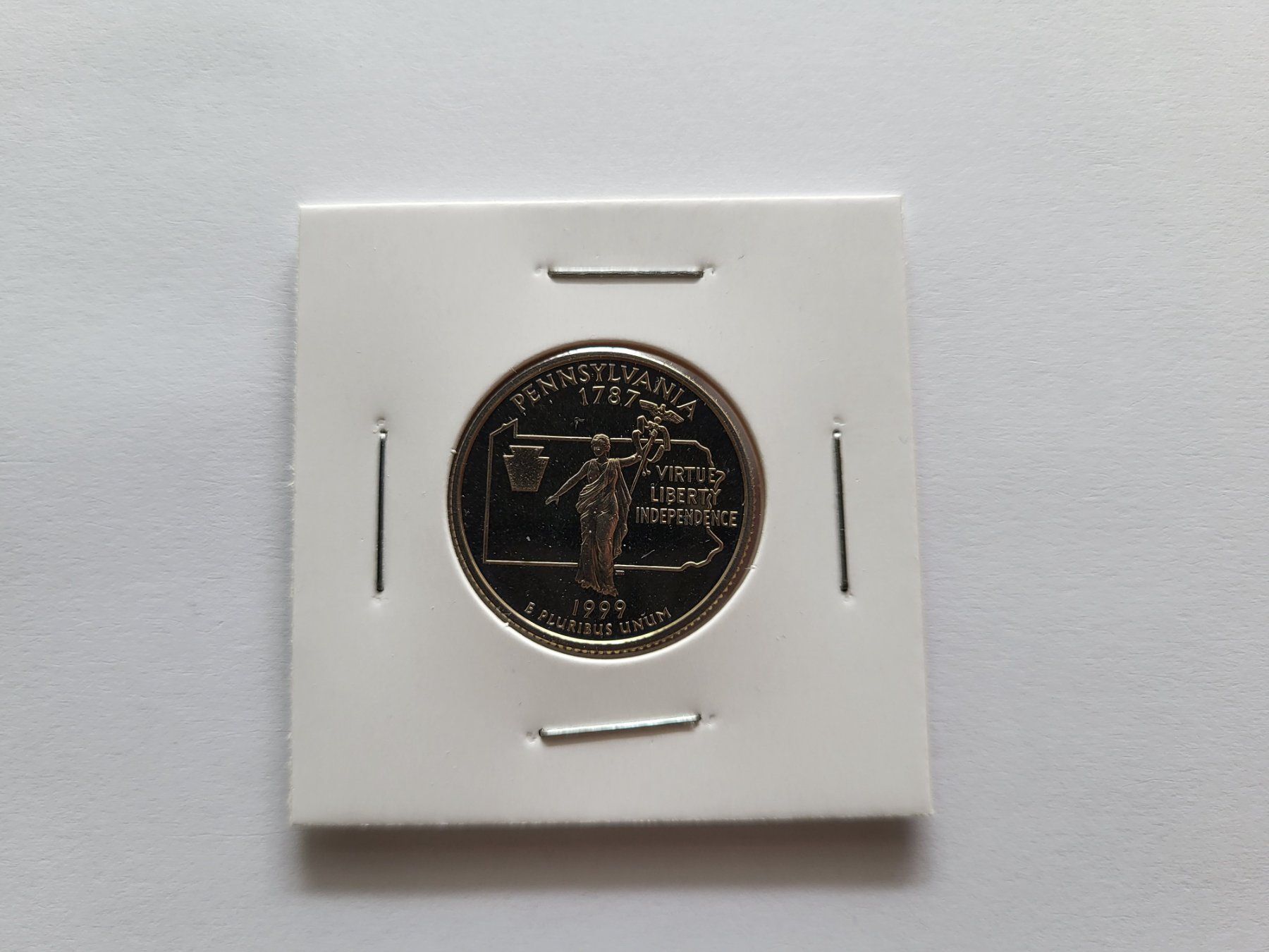 Tutti le monete: Quarter Pennsylvania 1999 S Proof – Nuovo (secondo la descrizione) da Pravidondaz venduto da LVtik