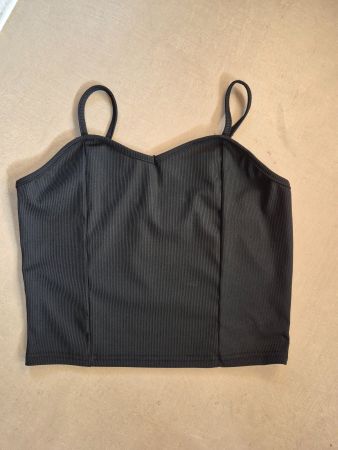 Schickes, schwarzes Top, Grösse M