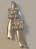 585 Karat Gold Anhänger 0.25 ct Diamanten 100% Echte Diamant