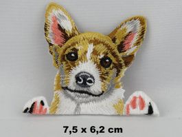 CORGI - Aufbügler - Aufbügler - Stickerei - 7,5x6,2cm