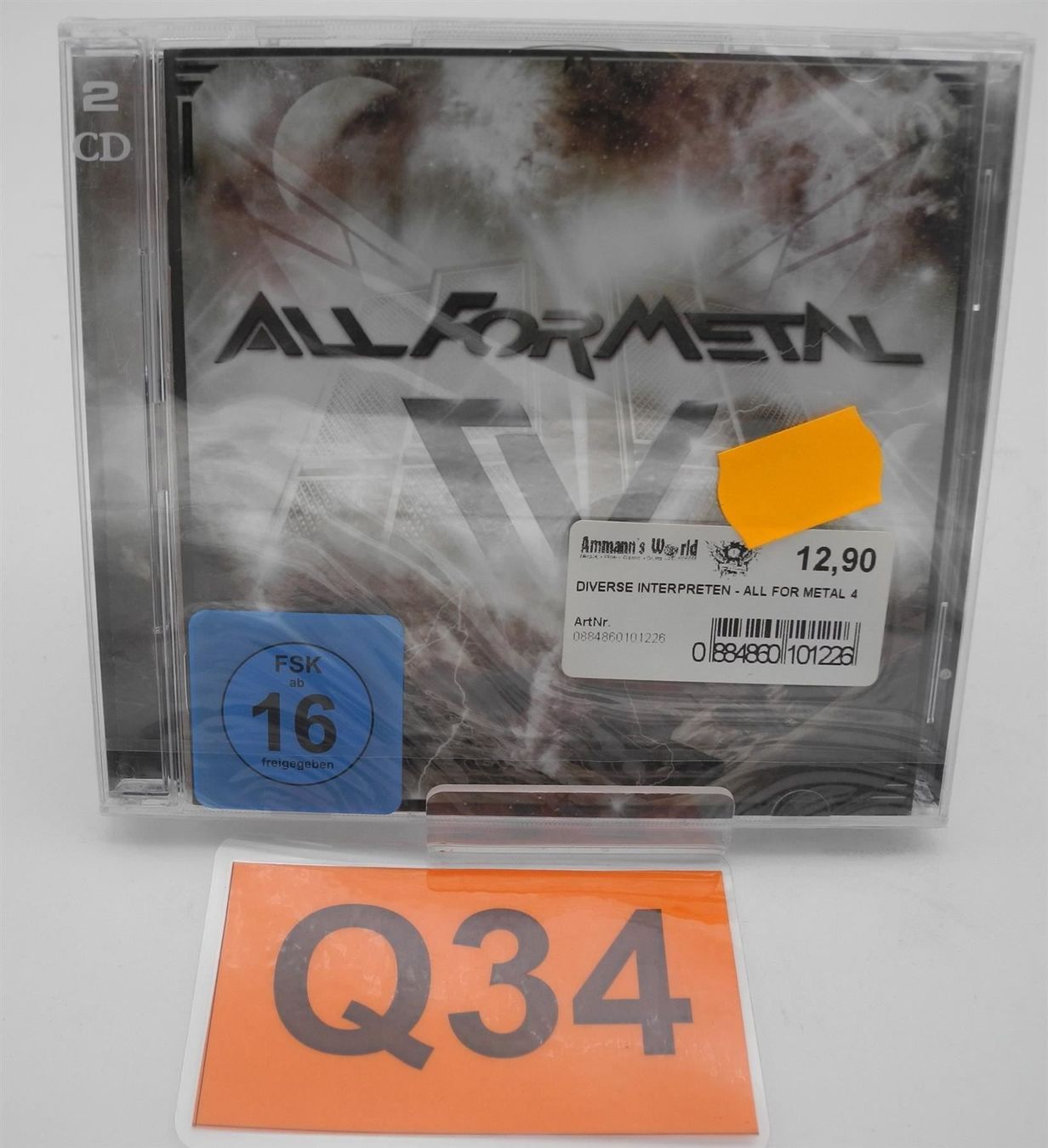 CDs: CD All for Metal 4, Nr. Q34 – Neu und originalverpackt aus Kottwil von Crazyrolf