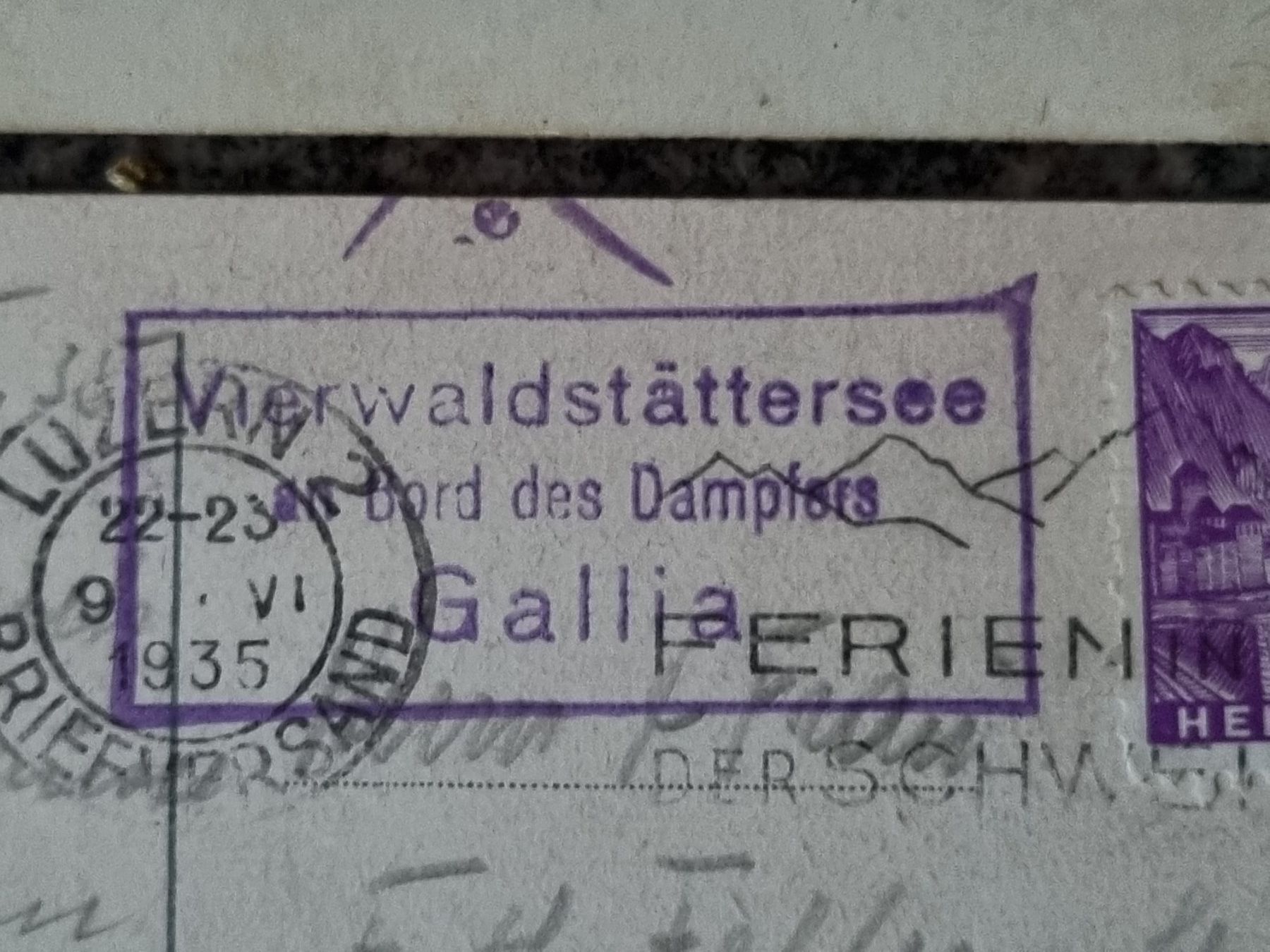 Tutti i francobolli: 3 CH Belege mit Schiffspost Stempel – Usato da Gümligen venduto da Geniusbuy 1