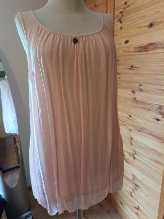 Leichtes Sommer Oberteil in Rosa, Gr. L/42