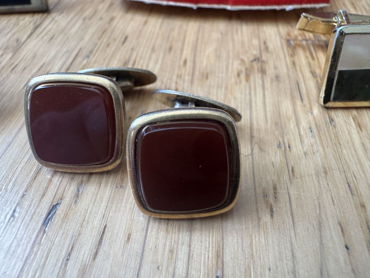 Gemelli: Vintage Manschettenknöpfe 7 Paar – Usato da Schüpfen venduto da Musle2 5