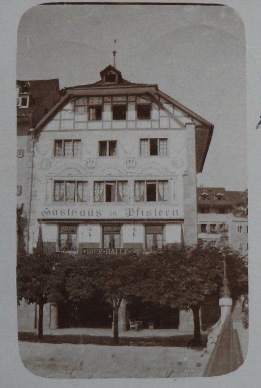 Cartoline postali: Foto AK Gasthaus zu Pfistern LU – Usato da Rain venduto da 999-800-K 1