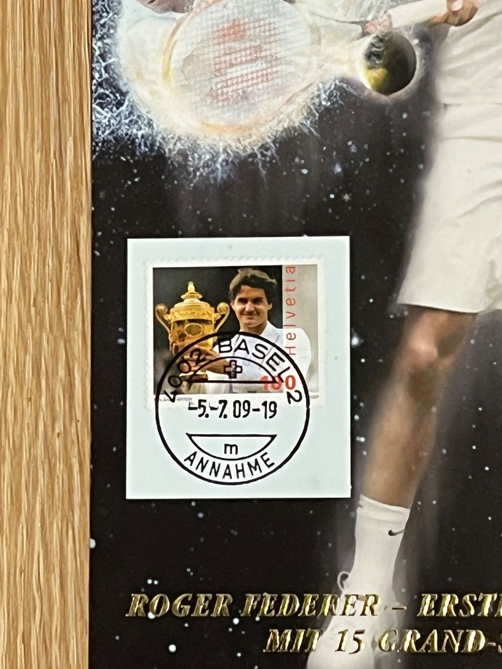 Tutti i francobolli: Roger Federer Briefmarke – Usato da Winterthur venduto da Wusa01 1
