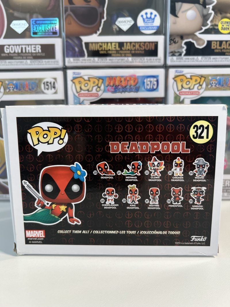 Funko Statuette: Funko POP! Marvel Deadpool Mermaid Deadpool Edition Limitée – Nuovo e nell'imballaggio originale da Le Mouret venduto da perfectbijou 2