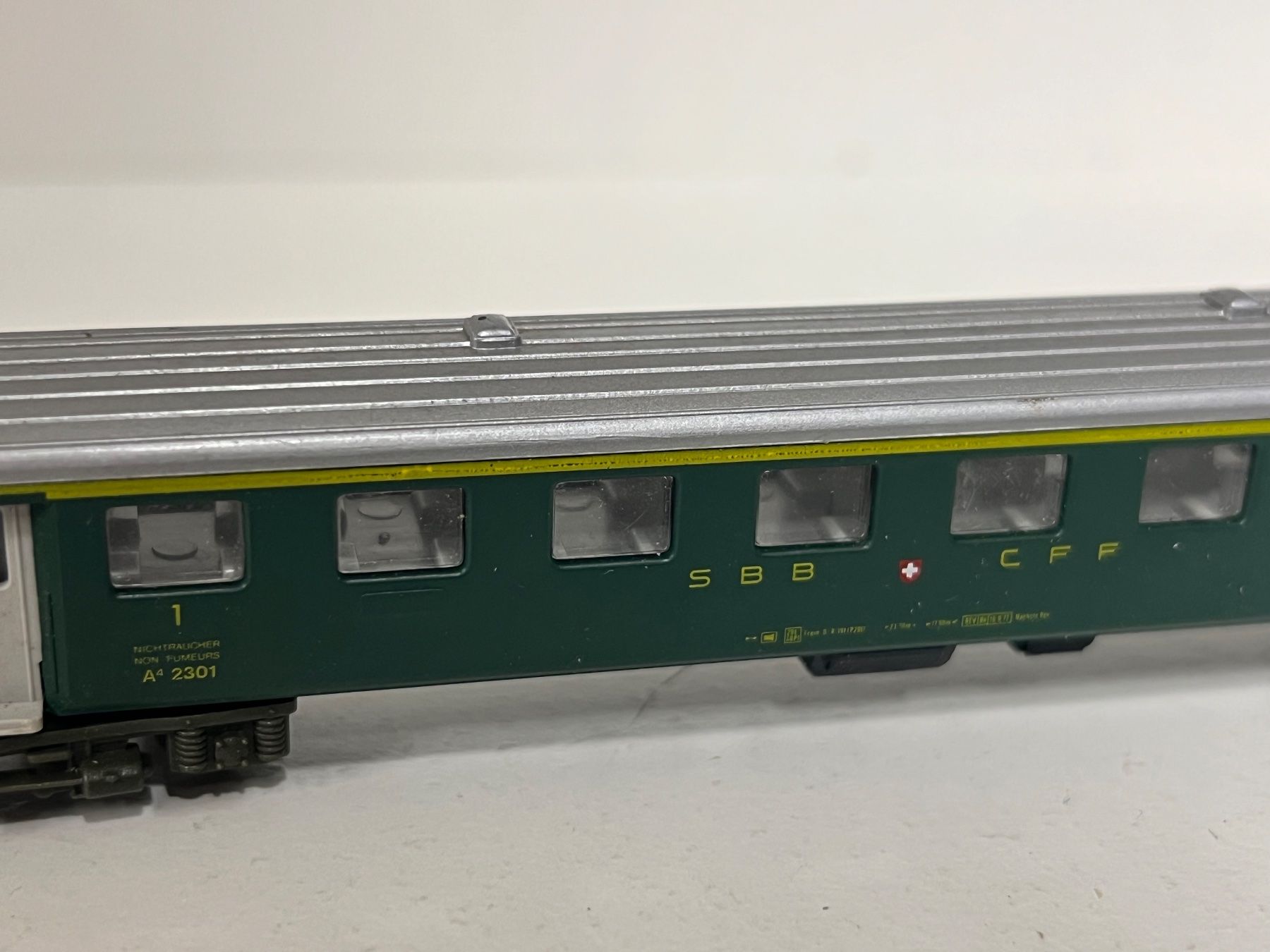 Arnold Modellini di ferrovie: Arnold Rapido SBB CFF 1.Kl – Usato da Geroldswil venduto da TopTrain54 5