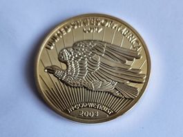Pièce Dorée "Eagle" 2003 -copy