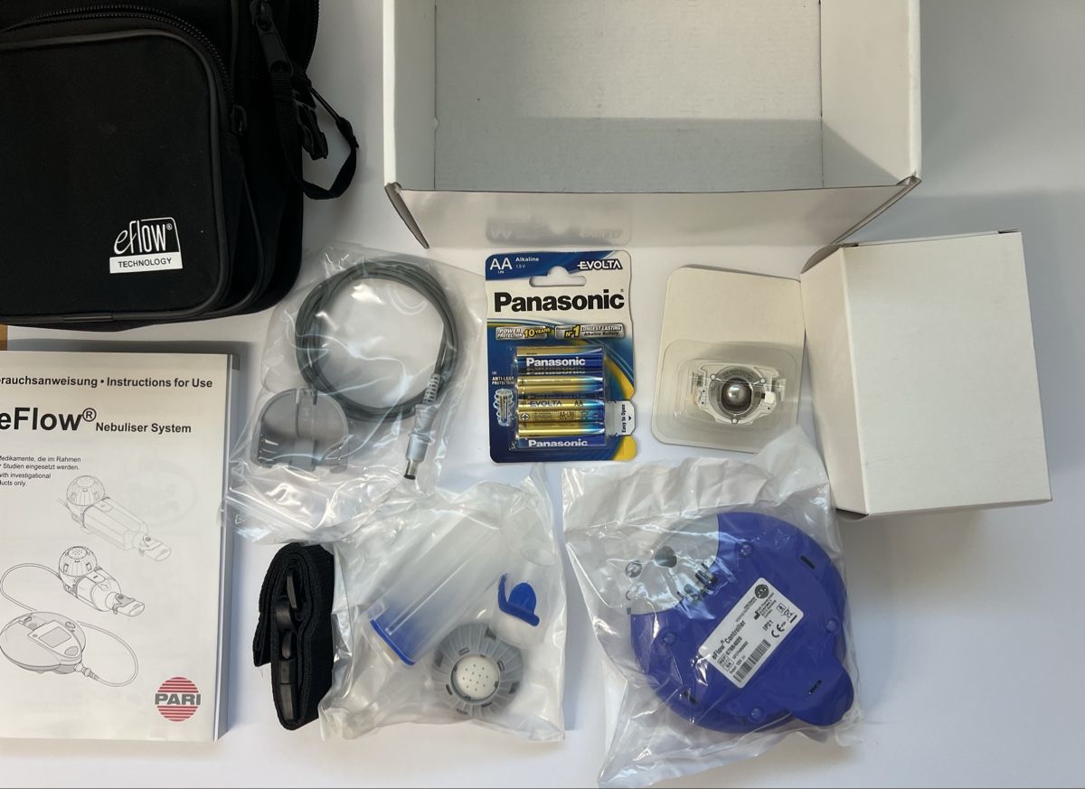 Attrezzature mediche: Nebuliseur PARI eFlow – Nuovo e nell'imballaggio originale da Basel venduto da La.Bonne.affaire