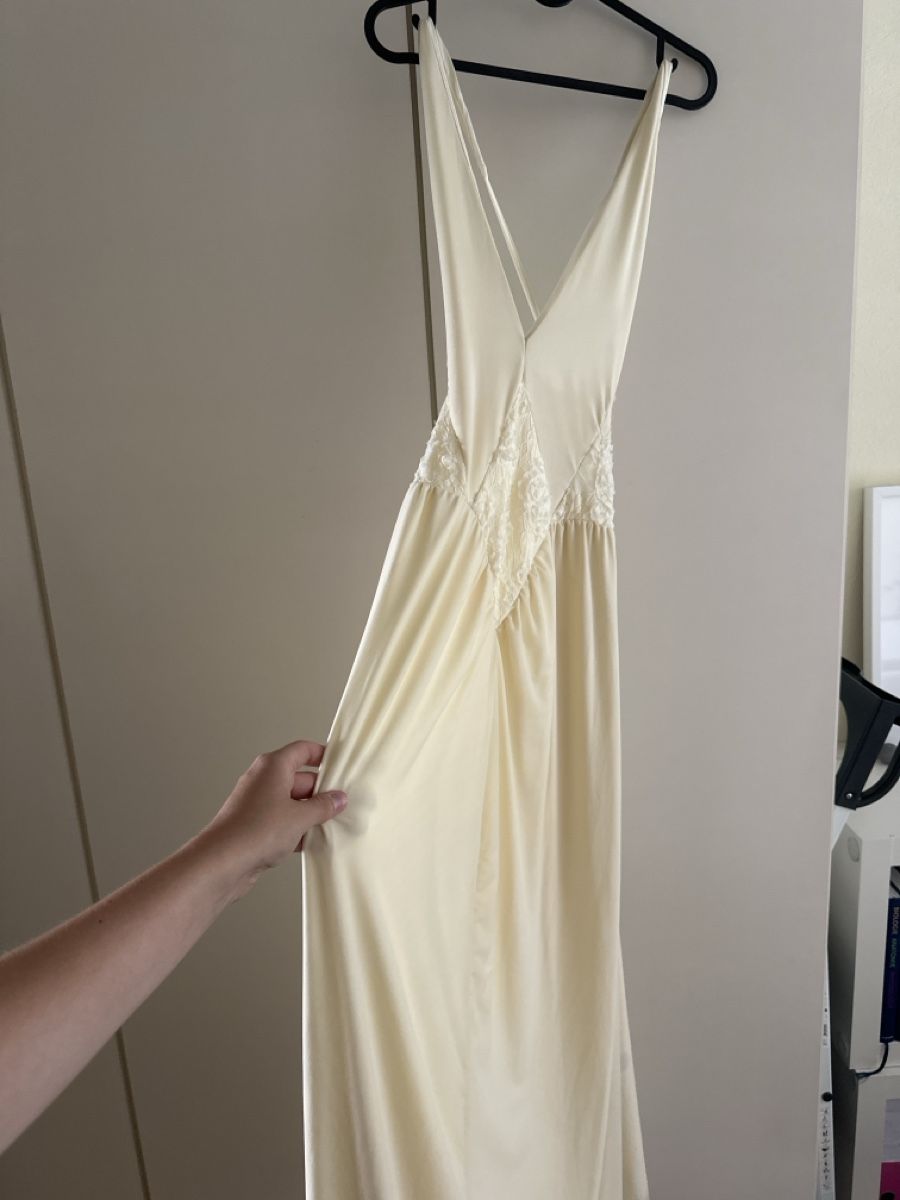 Vestiti: Kleid Spitze Creme lang Grösse ca. S gut erhalten – Usato da Zug venduto da a.marryl 2