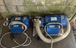 Elektrische Pumpen 2 Stück mit KOI-Motor, gebraucht