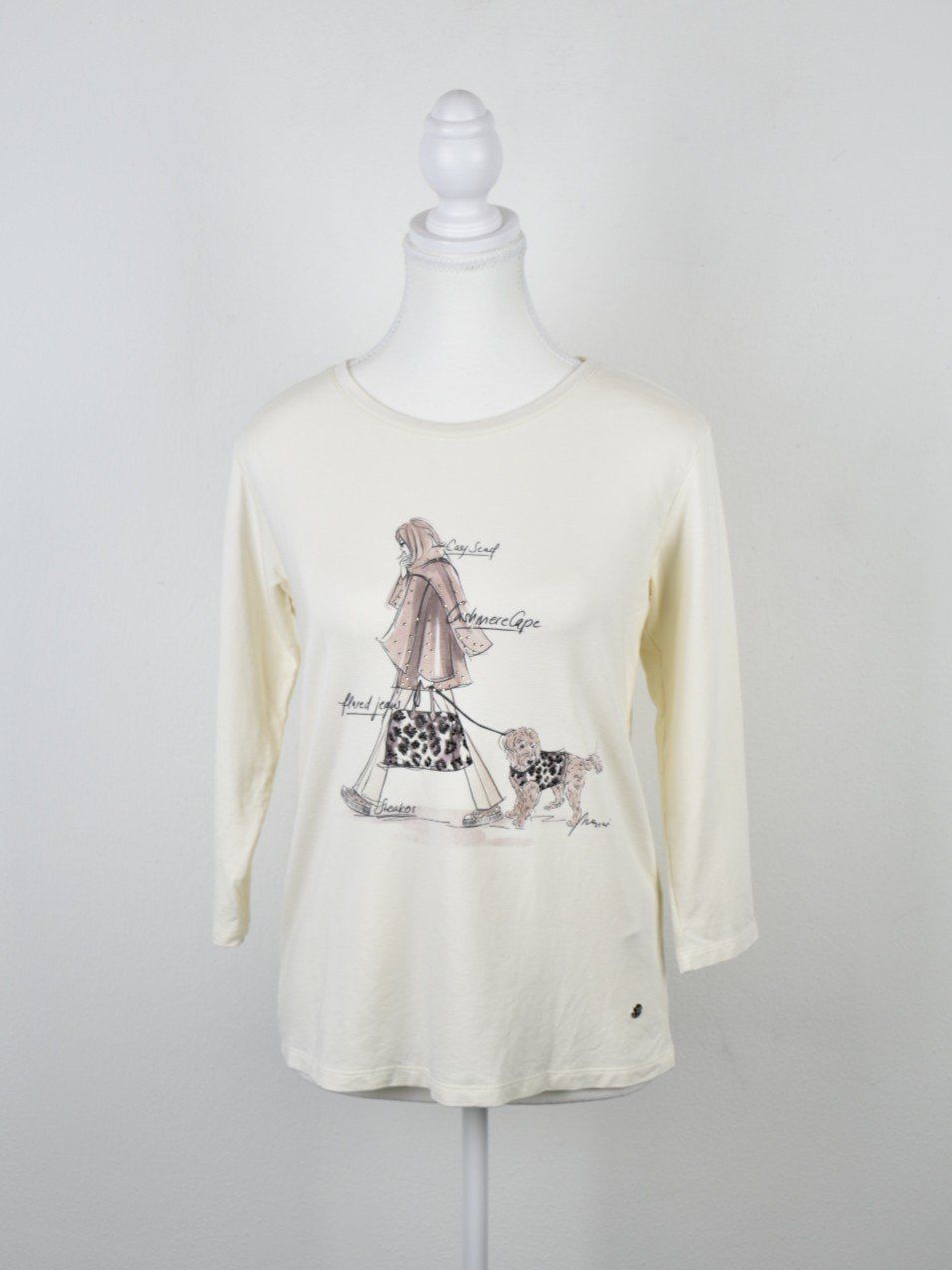 Monari T-shirt: Monari Shirt 3/4 Arm, Viskose & Modal – Usato da Nürensdorf venduto da 2ND_STORY 1