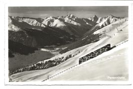 Davos (GR) Parsennbahn - Standseilbahn auf Weissflujoch 1932