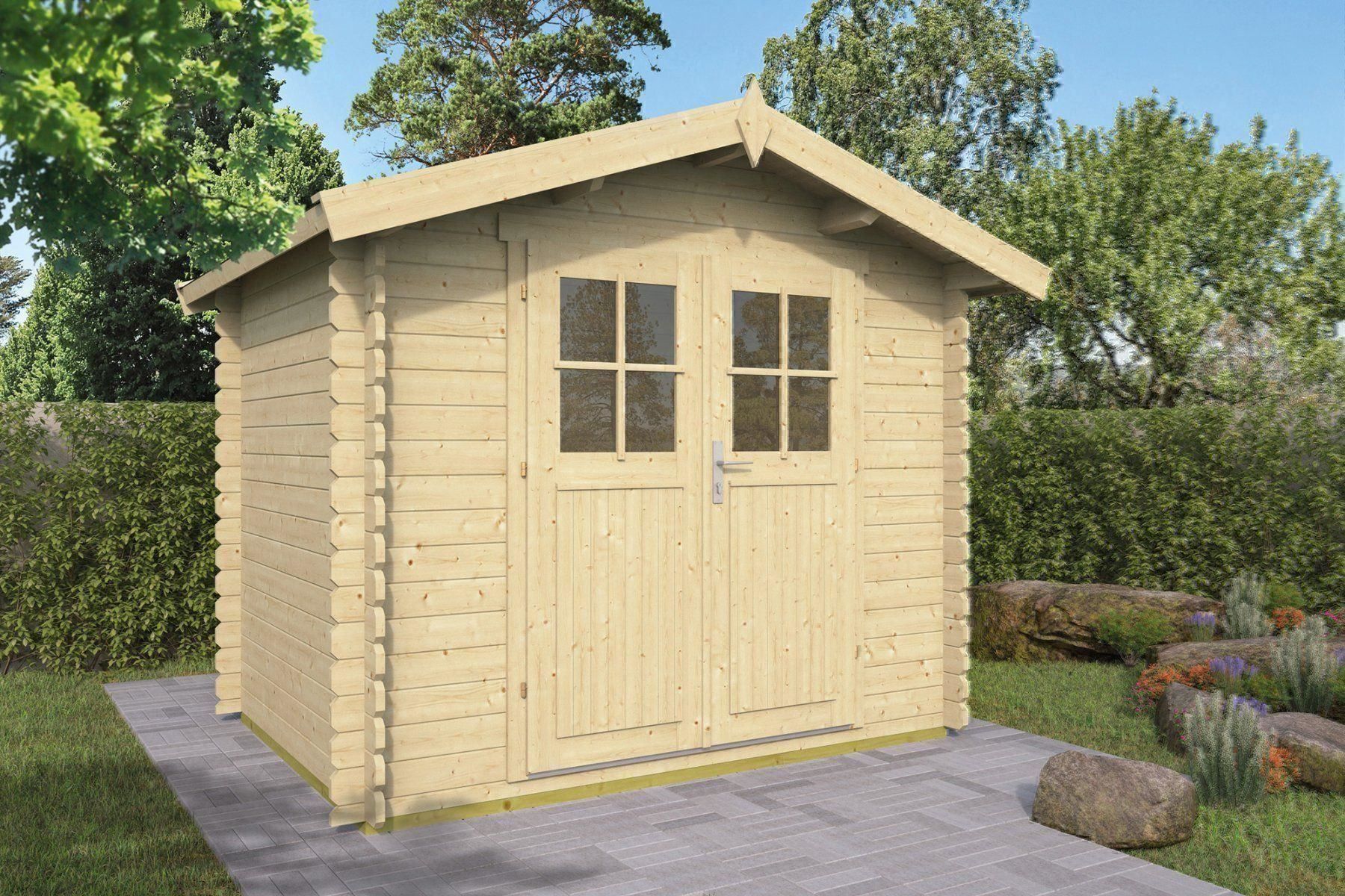 Casette da giardino & serre: Gartenhaus Modell Robert aus 28mm Fichte – Nuovo e nell'imballaggio originale da Diepflingen venduto da Der_billige_max