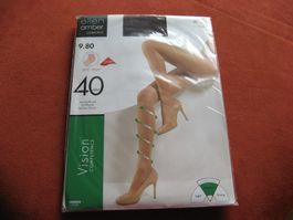 Ellen Amber Compact Medium Strumpfhose 40den Gr.XL Choco