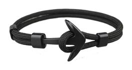 Ankerarmband - Schwarz