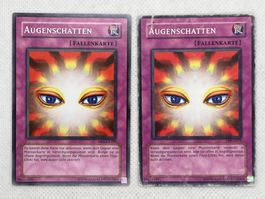 2x Yu-Gi-Oh! - Augenschatten, Fallenkarte-Set