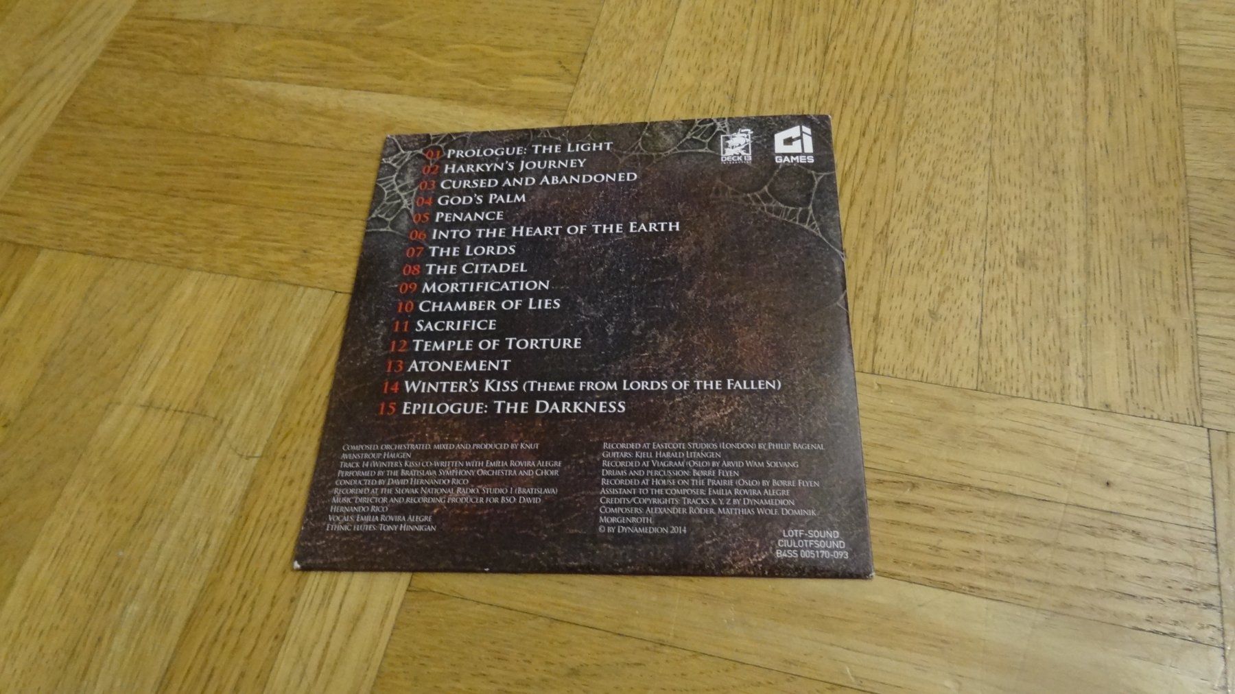 : Lords of the Fallen Soundtrack CD – Usato da Olten venduto da Disc-Verkauf 1