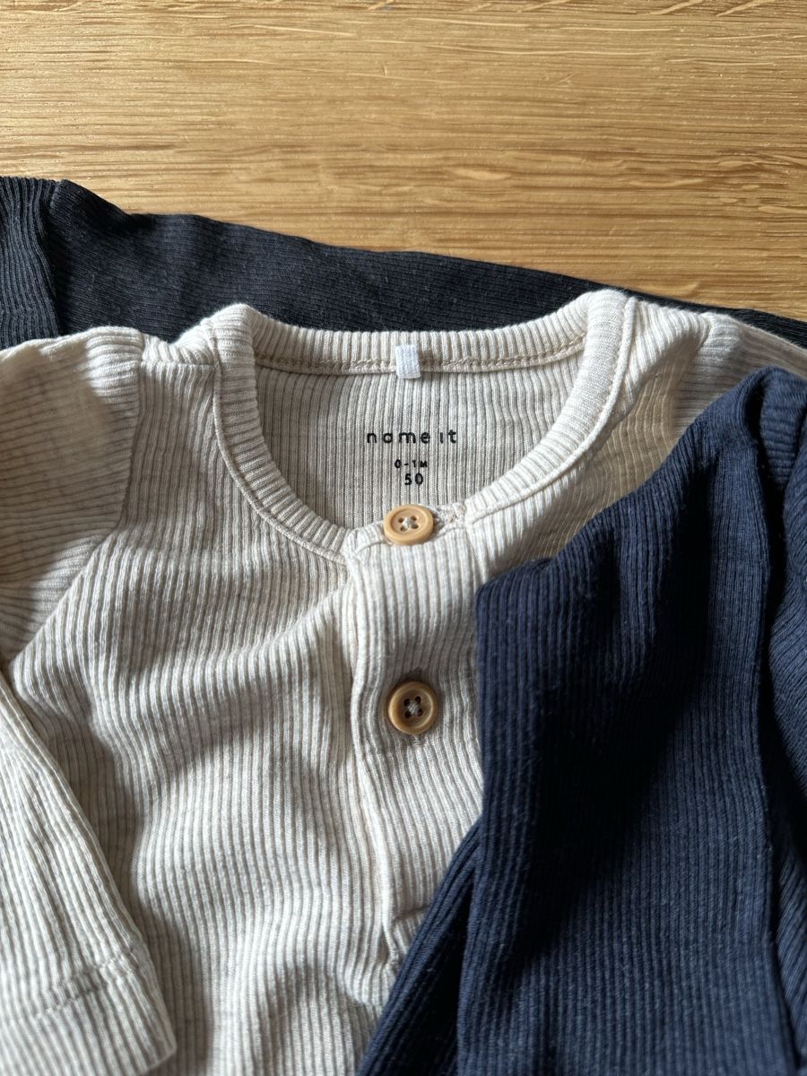 Name It Lotti & Set di vestiti: 3 Baby Bodys gerippt – Nuovo (secondo la descrizione) da Jona venduto da emily0504_k 2