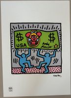 Keith Haring: Andy Mouse Dollar Bill, POP Art 19/150