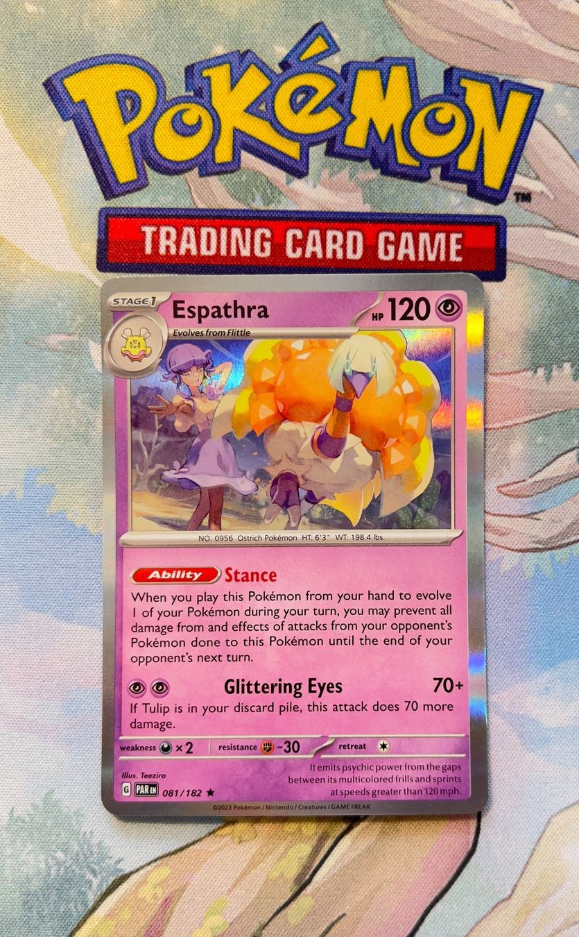 Cartoline: Espathra Holo Paradox Rift 081/182 – Usato da Sempach venduto da R-G