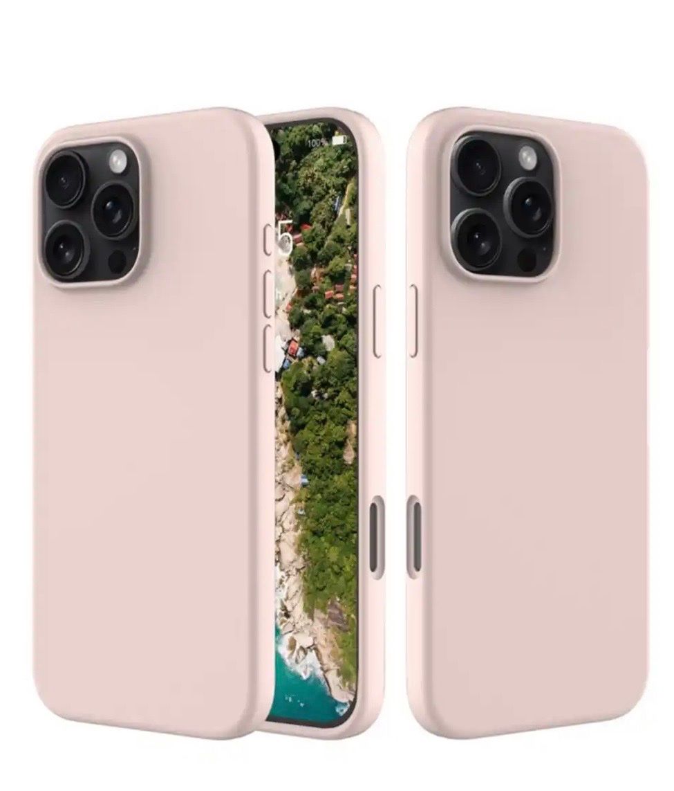 Cover & Protezioni schermo: Apple iPhone 16 Pro Silikon Case Hülle - Rosa – Nuovo (secondo la descrizione) da Dübendorf venduto da anna.12345