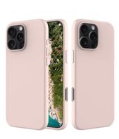 Apple iPhone 16 Pro Silikon Case Hülle - Rosa