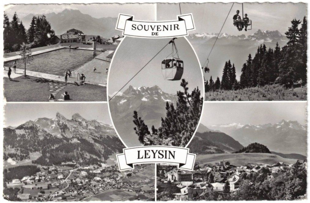 Ansichtskarten: Leysin - 5 Bild AK – Gebraucht aus Binningen von Mountainrider