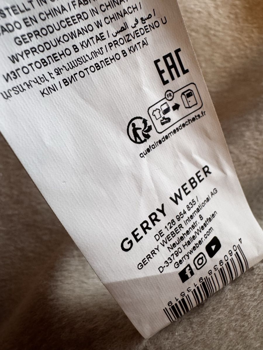 Gerry Weber Cappotti: Gerry Weber Jacke, Grösse 38, Beige – Usato da Kehrsatz venduto da Adrenalina1 3