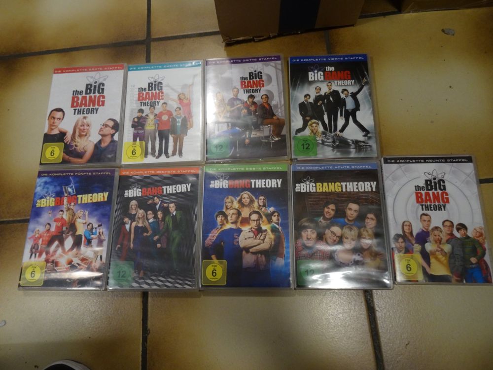 The Big Bang Theory - Staffel 1-9 DVD (Gebraucht) in Olten für CHF 10 ...