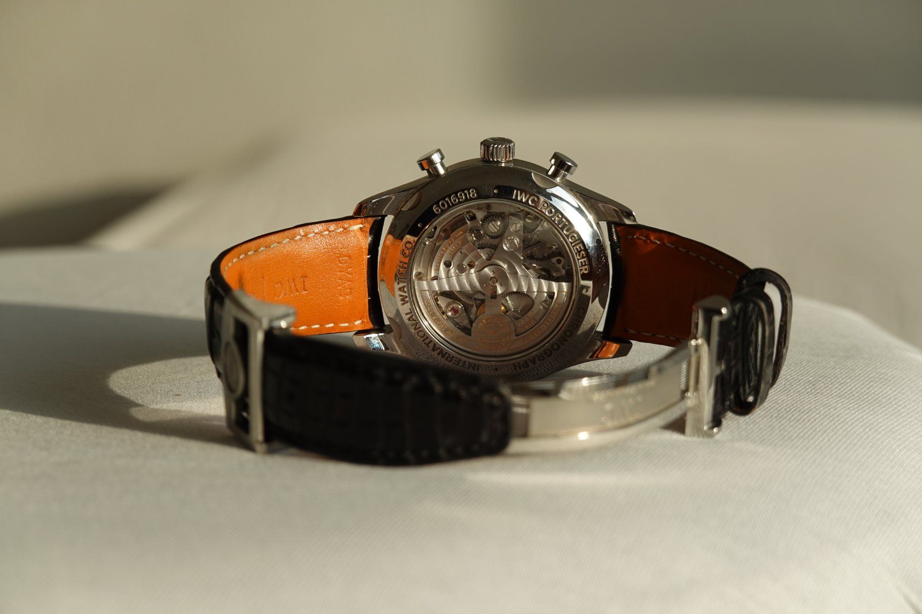 IWC Orologi: IWC Portuguese Chronograph – Usato da Lausanne venduto da EKleber 3