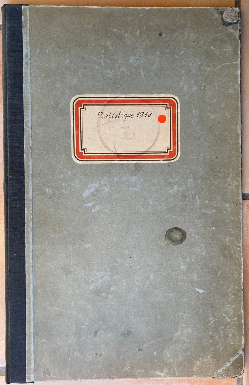 SBB/CFF/FFS Dokumente: 1918 Statistik Rollmaterials der SBB/Statistique Matériel .. – Gebraucht aus Versoix von Decapod