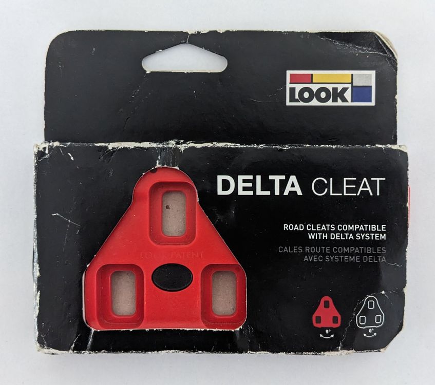 Look Delta Pedal Cleats - 9° lateral float (Neu und originalverpackt ...