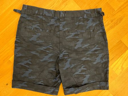 Shorts Blau Camouflage