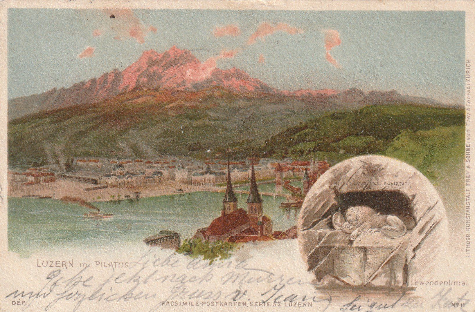 Cartes postales: Luzern Litho – D'occasion à Rorschacherberg par fratovi2