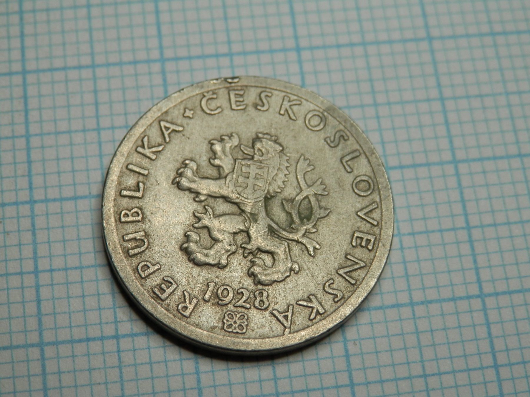Tutti le monete: Tschechoslowakei 20 Heller, 1928 – Usato da Weiach venduto da weiach81