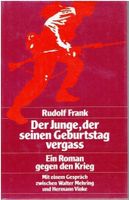 Der Junge, der seinen Geburtstag vergass Rudolf Frank