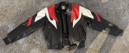 IXS Vintage Motorrad Lederjacke, Grösse M/L (W), S/M (M)